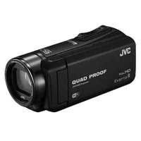 杰伟世(JVC) GZ-R420 四防高清运动摄像机 家用数码摄像机 黑色250万有效像素3英寸显示屏