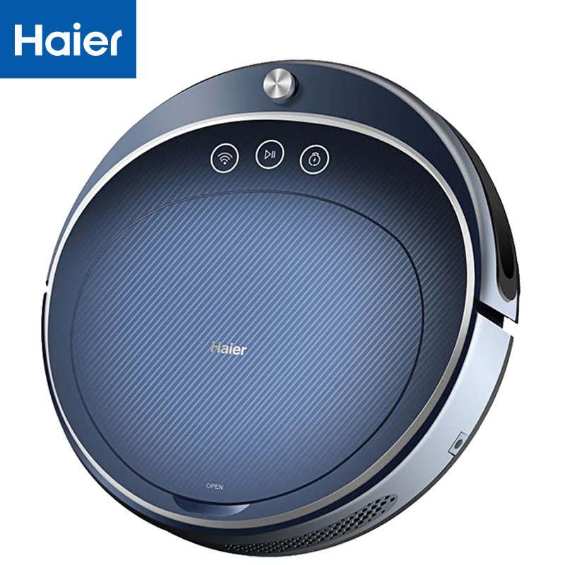 海尔(Haier)扫地机器人SWR-T320SC 弓字型规划 WIFI智控 超薄 自动清扫 0.6升尘盒扫吸拖一体扫地机