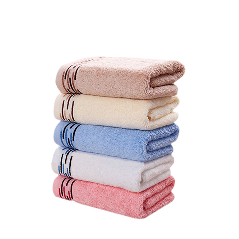 孚日洁玉 毛巾家纺 纯棉素色亲肤柔软毛巾74*34cm 110g