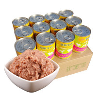 路斯宠物零食狗罐头 草原牛肉375g*12罐