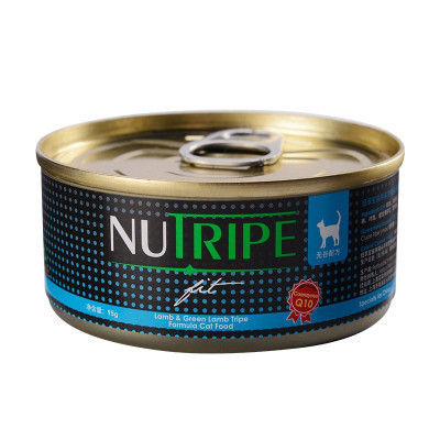 纽萃宝(NUTRIPE)猫罐头95g 活力Q10羊肉&鲜草羊肚配方猫罐头(含辅酶Q10) 新西兰原装进口