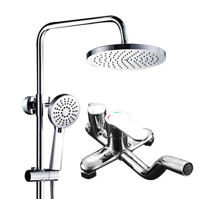 卡贝卫浴 淋浴花洒套装 精铜龙头淋浴器浴室淋雨沐浴花洒喷头套装98626 免费安装