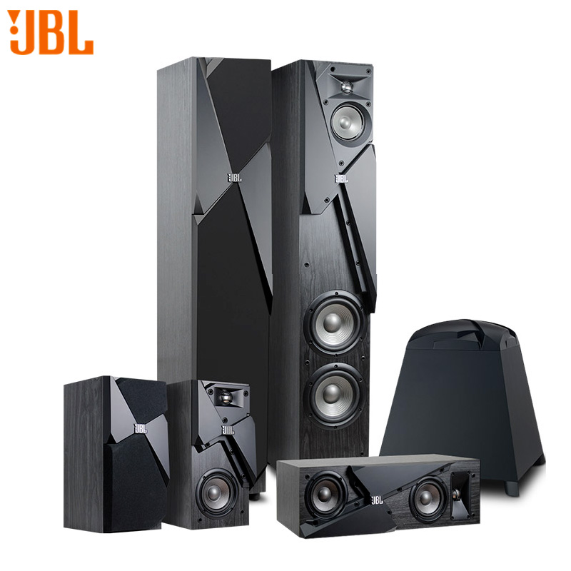 JBL STUDIO 190BK 音响 音箱 5.1声道 家庭影院套装 落地影院 高保真 hifi套装
