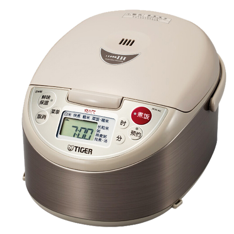 虎牌TIGER 日本原装进口微电脑智能 IH加热高火力电饭煲JKW-A10C(CU)3-5人