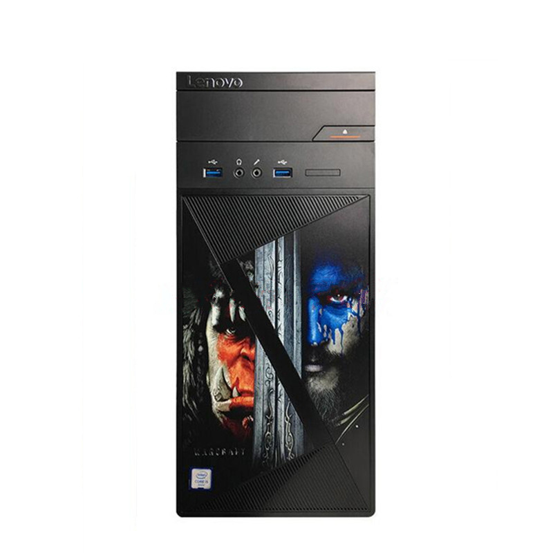 联想(Lenovo)5060家用游戏台式电脑 主机I5-6400 8G 1T+128G固态硬盘 GTX750-2G魔兽版
