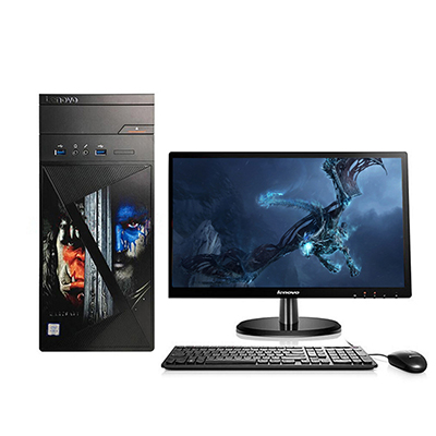 联想(Lenovo)5060游戏台式机+20液晶I5-6400 8G 1T+128G固态 GTX750TI-2G 魔兽版