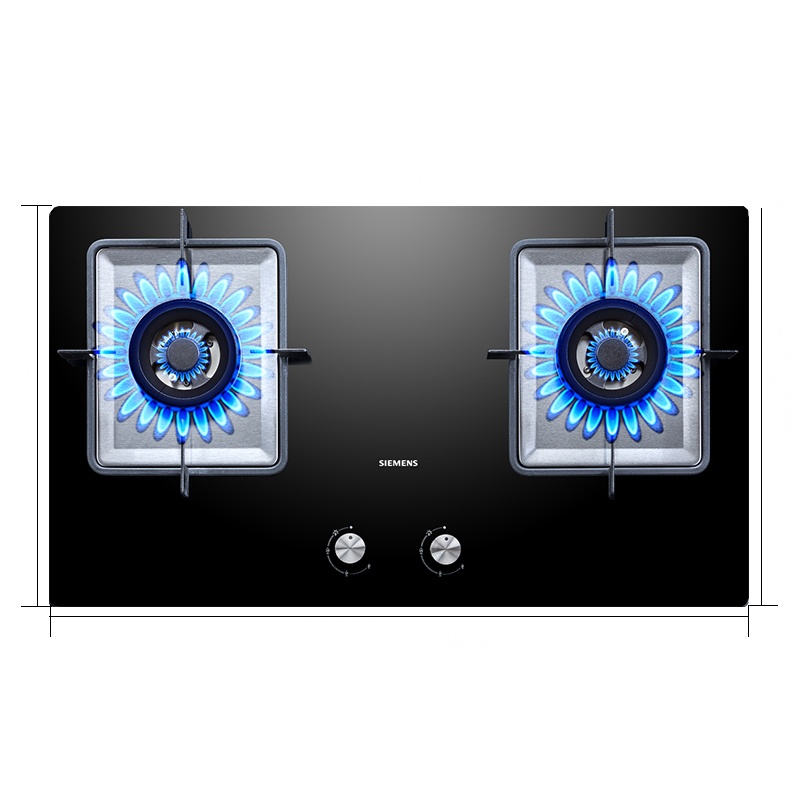 西门子燃气灶JZT-ER73F236MP 双眼4.0kw大火力灶具