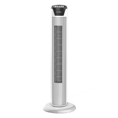 美的(Midea) 电风扇 FZ10-17DW 三档机械 易安置 摇头定时 琴键开关·按键 塔扇电风扇无叶风扇空调伴侣