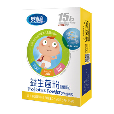 [苏宁自营]英吉利(yingjili)原味益生菌粉1.5g*15袋
