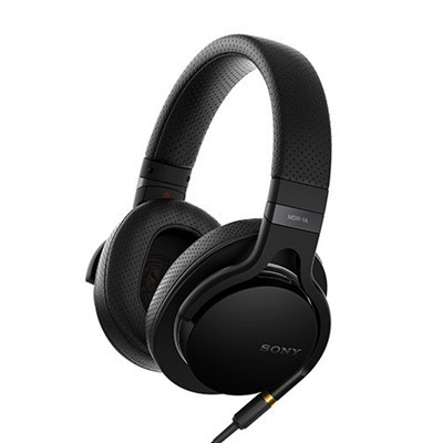索尼(SONY) 高解析度头戴式立体声耳机 MDR-1A(哑光黑)限量版 可以出街的HIFI耳机