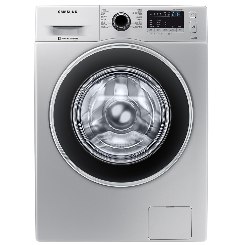 三星洗衣机WW80J4230GS/SC(XQG80-80J4230GS)