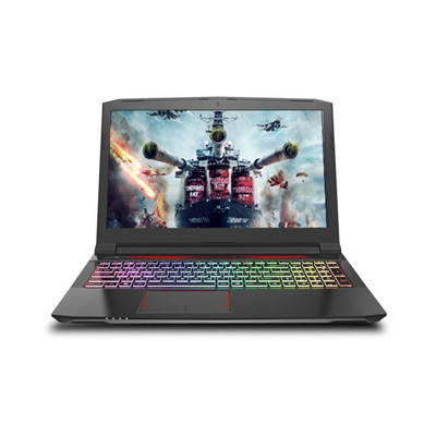 机械师T58-D1 15.6英寸轻薄游戏本笔记本电脑(i7-7700HQ 8G 1T GTX1050独显 黑)