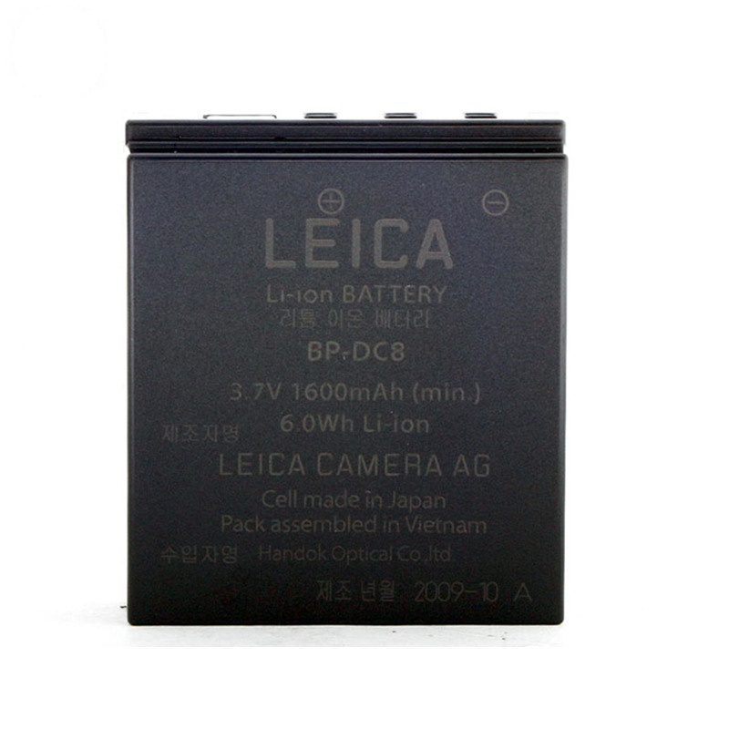 徕卡(Leica) BP-DC8原装电池 适用X1 X2 X113 X-VARIO XE X-U相机电池 18706