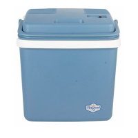 婷微（Tingwei）车载冰箱 CB-20升蓝色 电子制冷半导体冷暖冰箱 上掀盖小冰箱395mm*290mm*428mm