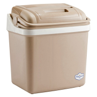 婷微（Tingwei）车载冰箱CB-20A-20L升棕色数显款半导体电子制冷冷暖冰箱395mm*290mm*440mm