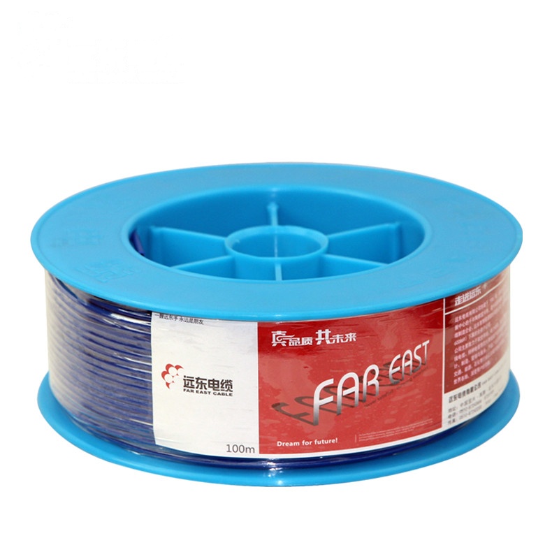 远东电线电缆 BV1.5平方国标家装照明用铜芯电线单芯单股硬线100米