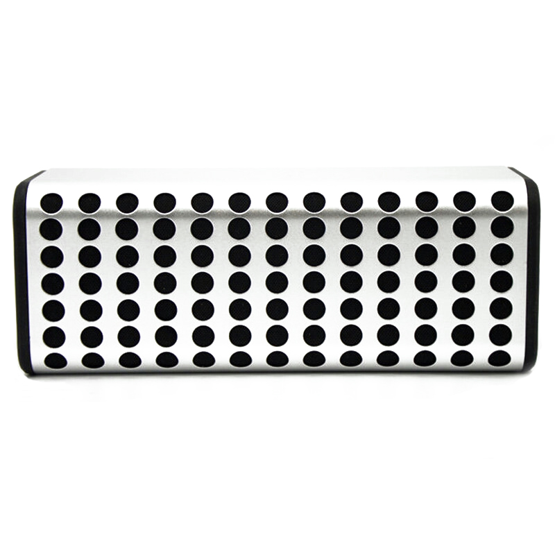 雅韵仕yAyus B2蓝牙4.0环绕音箱多媒体无线手机蓝牙音响台式电脑迷你便携式一体机TF插卡 小钢炮 银黑色 [自营]