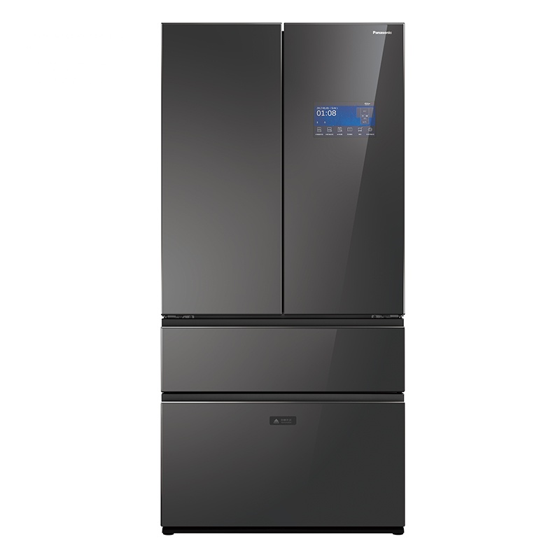 松下(Panasonic)NR-W620TF-XM 618升智能法式对开门冰箱 双层大冷冻空间