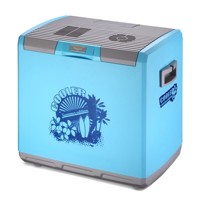 婷微(Tingwei)车载冰箱 CB-30-28L 夏威夷蓝色半导体电子制冷冷暖冰箱 420mm*310mm*430mm