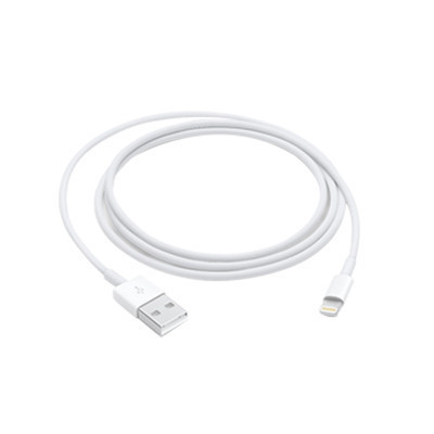 Apple MD818FE/A Lightning to USB 1m 连接线/数据线 白色 配件