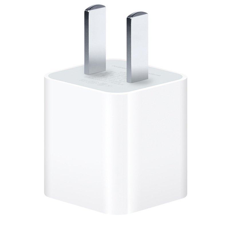 Apple MD814CH/A 5W iPhone/iPad/iPod USB 电源适配器 白色 USB摆设品/装饰品