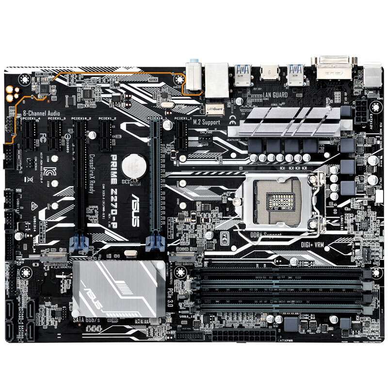 华硕(ASUS)PRIME Z270-P 主板 (Intel Z270/LGA 1151)