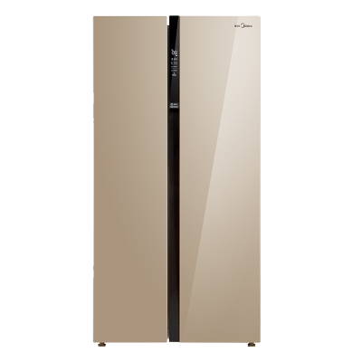 美的(Midea)521L对开门冰箱风冷无霜纤薄机身电脑温控家用大容量BCD-521WKM(E)