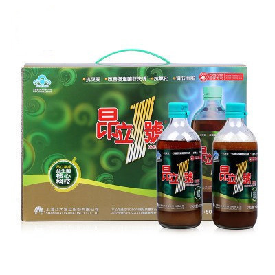 昂立1号口服液 500ml*6瓶礼盒 28年老品牌 保健礼品 改善肠道菌群 昂立一号 年货礼盒 中老年人群