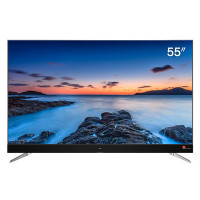 TCL 55C2 55英寸 4K·HDR 哈曼卡顿音响 34核超高清安卓智能LED电视(黑)