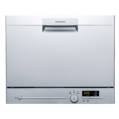 西门子(SIEMENS)洗碗机台嵌两用高温消毒 自动洗碗器6套（A版）*SK23E810TI