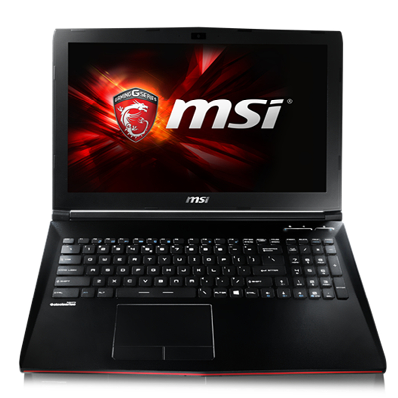 微星GP62MVR 433CN 15.6英寸游戏笔记本电脑i7-7700HQ 8G 1T+256GS GTX1060