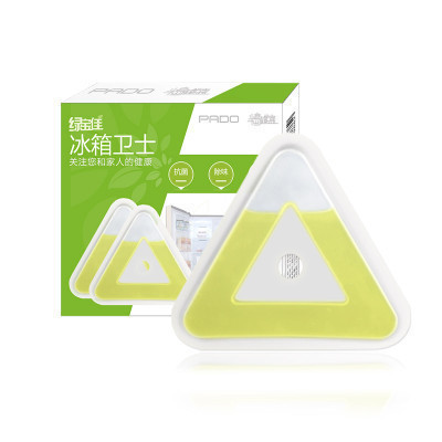 半岛铁盒(PADO)纳米缓释技术 绿宝佳 冰箱除味剂 抗菌保鲜去味剂盒装30ml