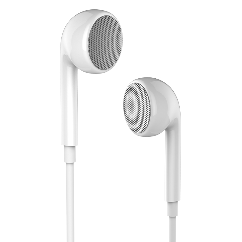 睿量(REMAX) 入耳式手机耳机/线控单耳耳机 3.5mm动圈带麦通话耳机 白色