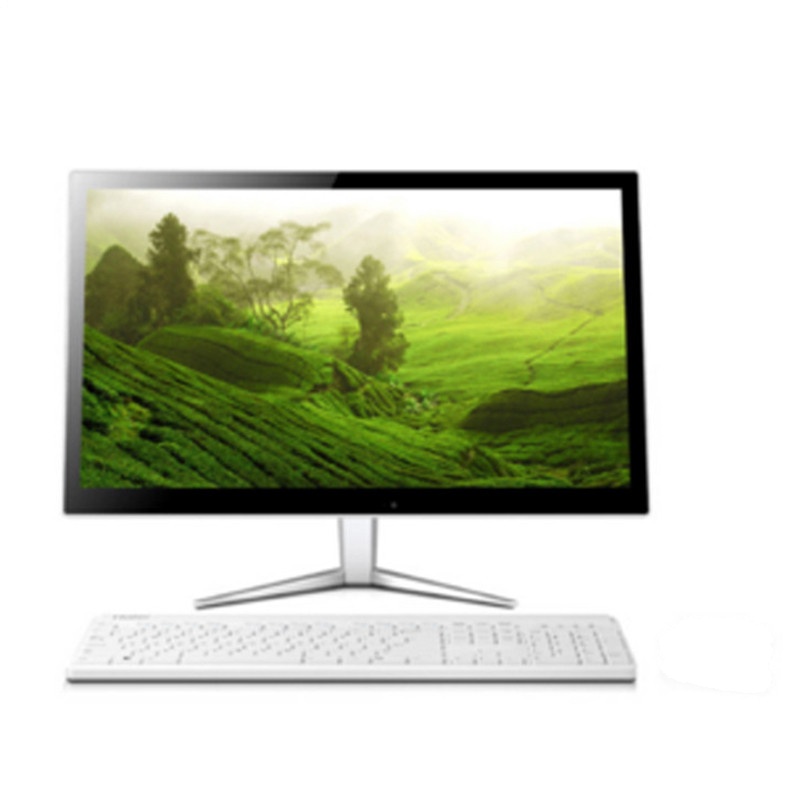 海尔(Haier)乐趣Q8A-B656M 23.8英寸一体机电脑(奔腾3825U 4GB 128GB固态 2G独显 无线键鼠 WIFI 蓝牙 )