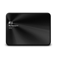 西部数据 My Passport Ultra 金属版2TB 超便携移动硬盘 黑曜石WDBEZW0020BBK
