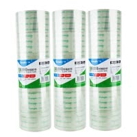 广博FX-62透明封箱胶带6卷/筒 3筒装60mm*60y 封箱胶布 封口胶 包装胶带打包胶带