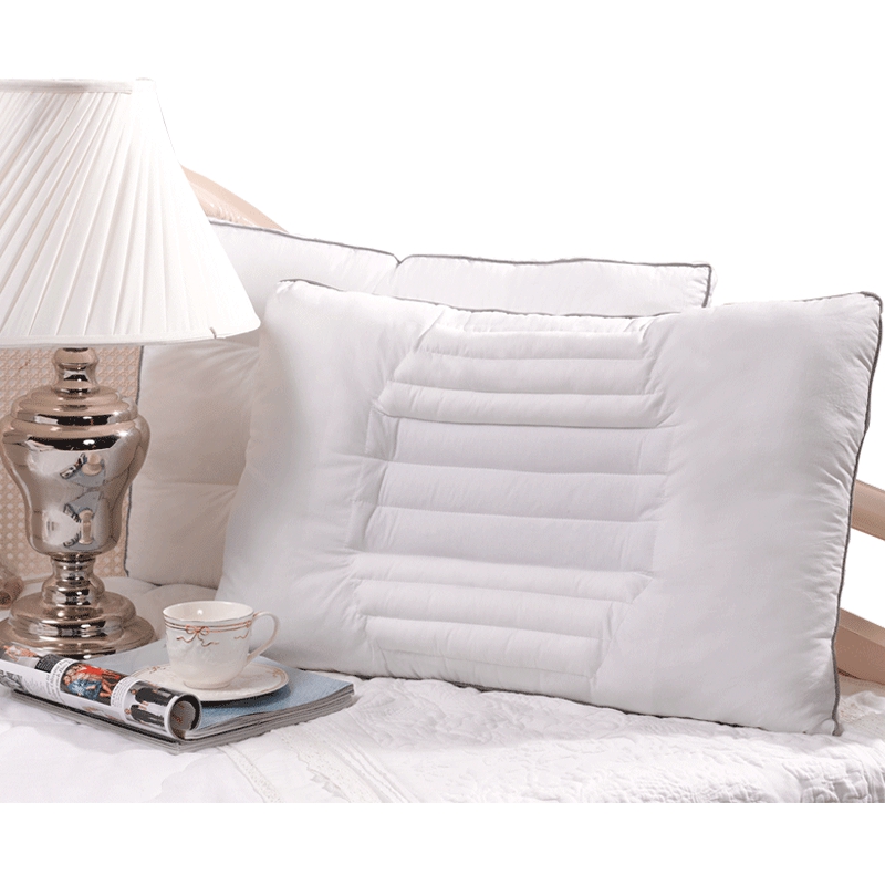 富安娜家纺草本枕芯黄荆子纤维草本枕助眠枕 黄荆子舒睡枕白色一对拍2