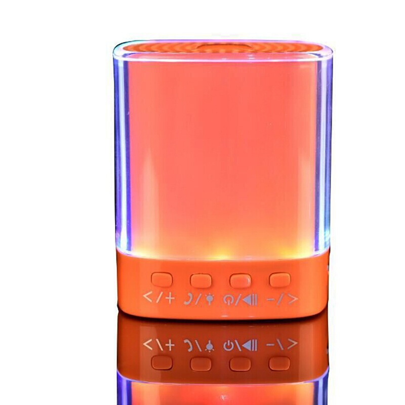 雅韵仕 无线蓝牙音箱 便携手机音响 迷你低音炮 桌面电脑音箱多媒体音响FM收音 插卡手机户外 B9迷你版橙色 [自营]