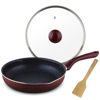 九阳(Joyoung)26cm煎锅玻璃盖复底不粘锅具JLB2601D