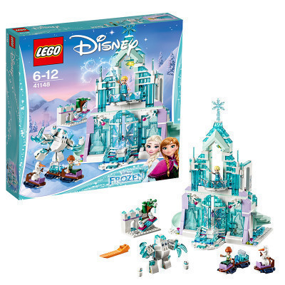 LEGO 乐高 Disney Princess迪士尼公主系列艾莎的魔法冰雪城堡41148塑料玩具 200块以上6-14岁