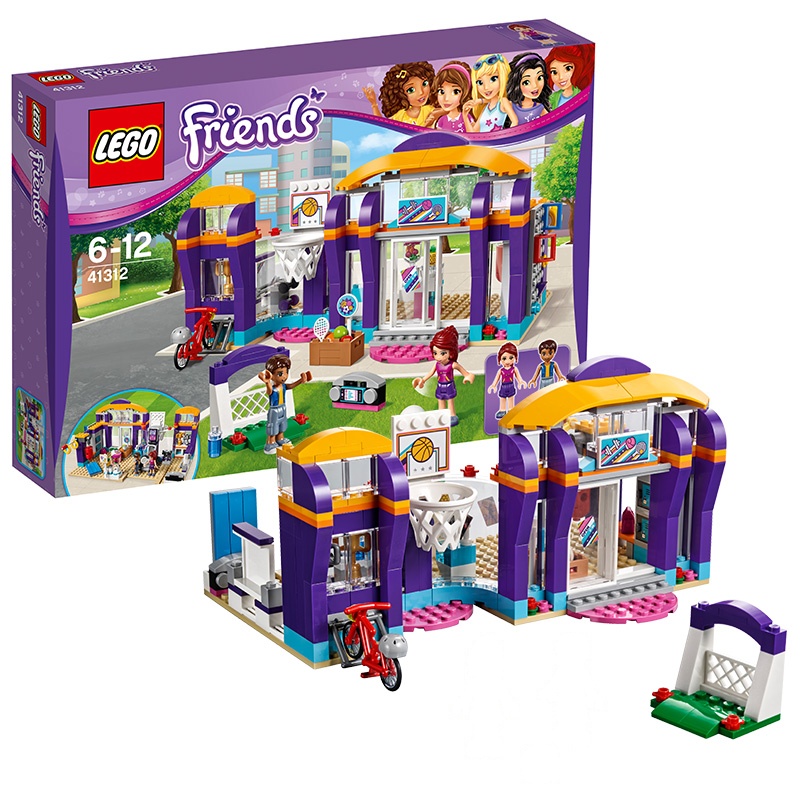 LEGO 乐高 Friends好朋友系列 心湖城体育中心41312 6-14岁塑料玩具200块以上