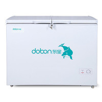 东宝(dobon)BCD-255PDV 255升 家商两用卧式冷柜 星星品质 双温大容量冰柜 双顶开式设计 (珠光白)