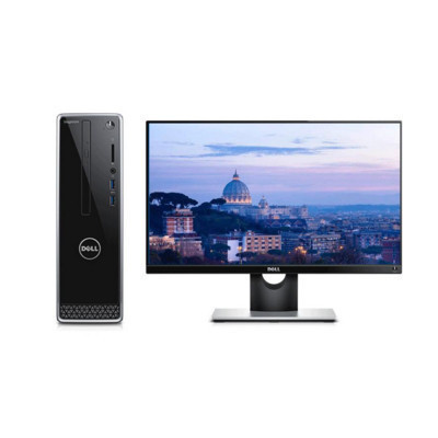戴尔(DELL)灵越Ins3250-R7638B 台式电脑整机 23英寸S2316M(4G 500G 2G独显 黑)
