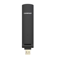 COMFAST CF-923AC 600Mbps 随行wifi免驱型双频无线网卡 双向即插即用USB接口正反插拔