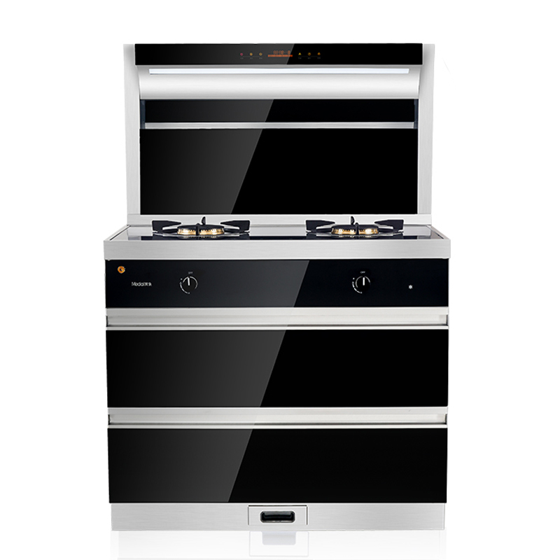 美多X5内翻挡板集成灶 高端环保灶 侧吸一体灶烟灶消套装 正品