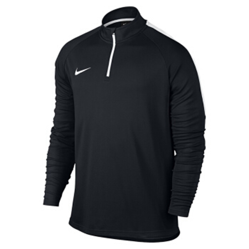 耐克NIKE DRY ACADEMY男子1/4拉链开襟足球训练上衣839347-010