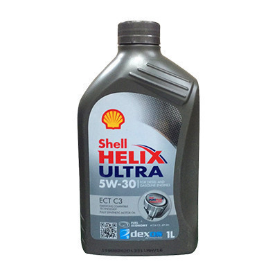 壳牌(Shell)灰喜力Helix ULTRA ECT C3 5W-30 SN级 全合成机油 1L/瓶(德国原装进口)