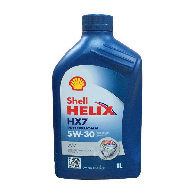 壳牌(Shell)蓝喜力合成机油 Helix HX7 5W-30 SN级 1L/瓶(德国原装进口)