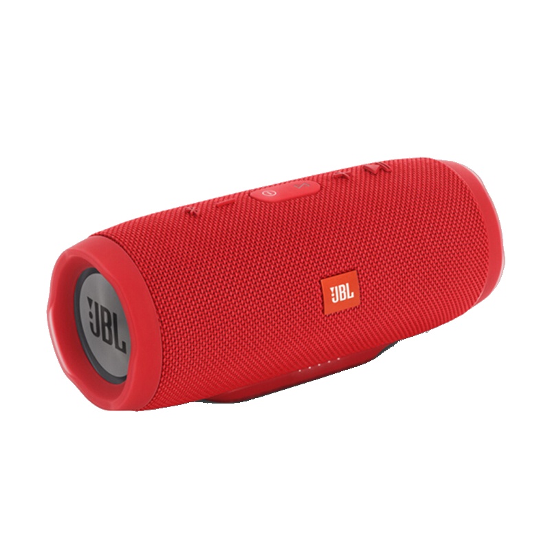 JBL Charge3 音乐冲击波3 蓝牙小音箱 音响 低音炮 移动充电 防水设计 支持多台串联 便携迷你音响 魂动红