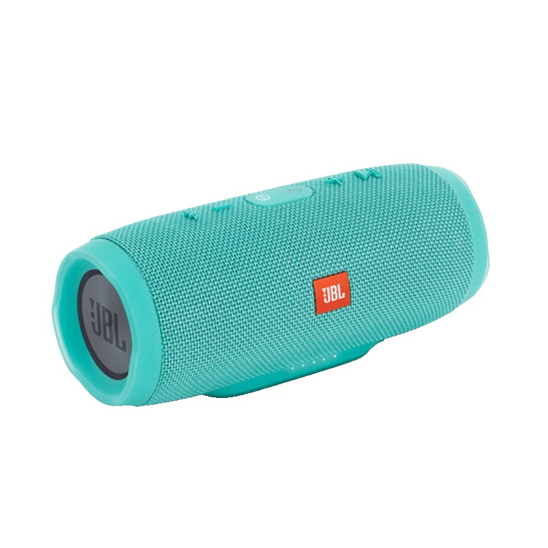 JBL Charge3 音乐冲击波3 蓝牙小音箱 音响 低音炮 移动充电 防水设计 支持多台串联 便携迷你音响 荧光绿